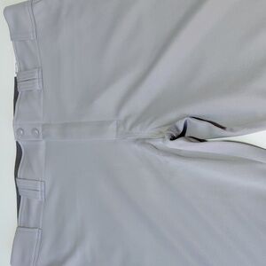 EASTON Men's  Gray Rival + Open  Bottom  Baseball Pants Size XL 38" - 40"